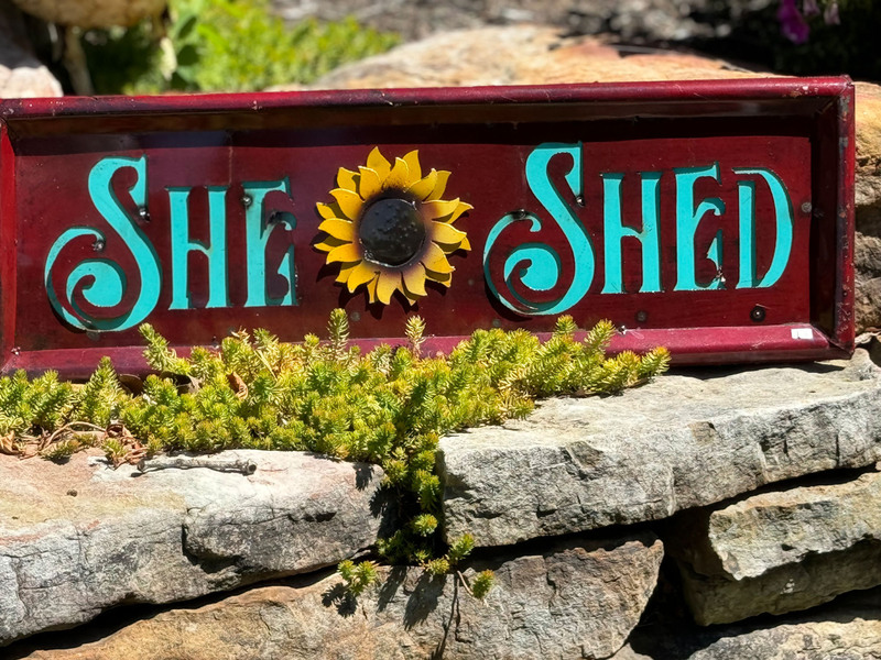 Metal Yard Art